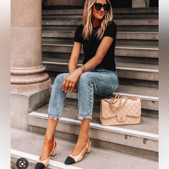 CHANEL Shoes - Chanel Leather Pumps  